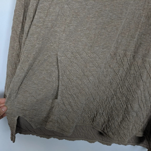 Pure Jill Hooded Kangaroo Pocket Sweater Textured - Picture 3 of 5